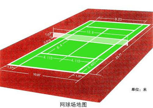 丙烯酸網球場 